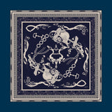 Foulard Staffa· 100% Seta · 65x65 cm