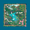 Foulard Eden· 100% Seta · 90×90 cm