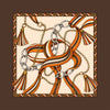 Foulard Intreccio· 100% Seta · 90×90 cm