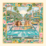 CALIFORNIA Foulard 100% Seta 65×65 cm