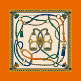 Briglia Scarf · 100% Silk · 90×90 cm