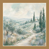 TOSCANA Foulard 100% Seta 65×65 cm
