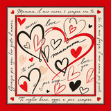 MAMMA Foulard 100% Seta 65×65 cm