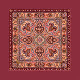Foulard Paisley· 100% Seta · 90×90 cm