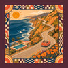 Foulard Riviera· 100% Seta · 65x65 cm