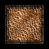 Foulard Ghepardo· 100% Seta · 90×90 cm