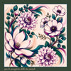 ANEMONEPersonalizzato Foulard 100% Seta 65×65 cm