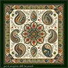 PERSIA Personalizzato Foulard 100% Seta 65×65 cm