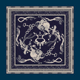 STAFFA Foulard 100% Seta 65×65 cm