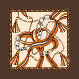 Foulard Intreccio· 100% Seta · 90×90 cm