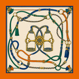 Briglia Silk Scarf · 100% Silk · 65x65 cm