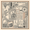 VIAGGIO Foulard 100% Seta 65×65 cm