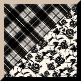 TARTAN Foulard 100% Seta 65×65 cm