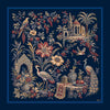 ARCADIA Foulard 100% Seta 65×65 cm