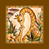 Foulard Savana· 100% Seta · 90×90 cm