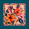 Fioritura Scarf · 100% Silk · 90×90 cm