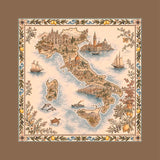 Foulard Italia· 100% Seta · 90×90 cm