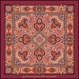 PAISLEY Personalizzato Foulard 100% Seta 65×65 cm