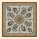 CACHEMIRE Foulard 100% Seta 65×65 cm