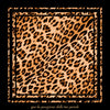 ANIMALIER Personalizzato Foulard 100% Seta 65×65 cm