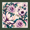 Foulard Dahlia· 100% Seta · 65x65 cm