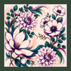 ANEMONE Foulard 100% Seta 65×65 cm
