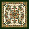 PERSIA Foulard 100% Seta 65×65 cm