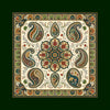 Foulard Melograno· 100% Seta · 90×90 cm