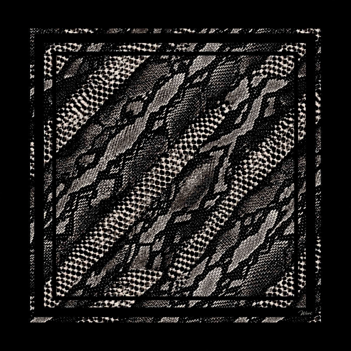 Foulard Pitone· 100% Seta · 65x65 cm