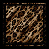 JAGUAR Foulard 100% Seta 65×65 cm